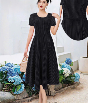 Đầm TK Xếp Ly 