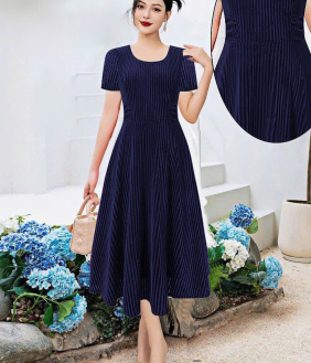 Đầm TK Xếp Ly 